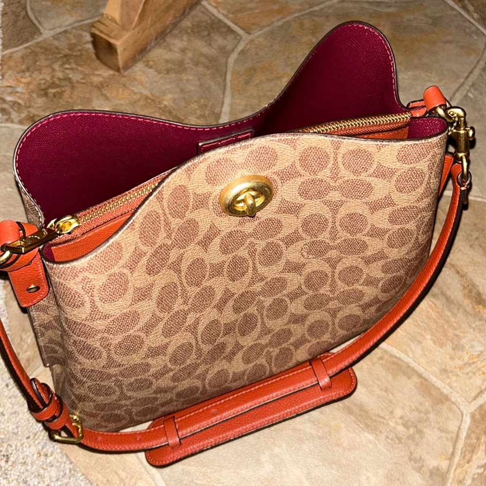 Coach Coated Canvas E/W bag